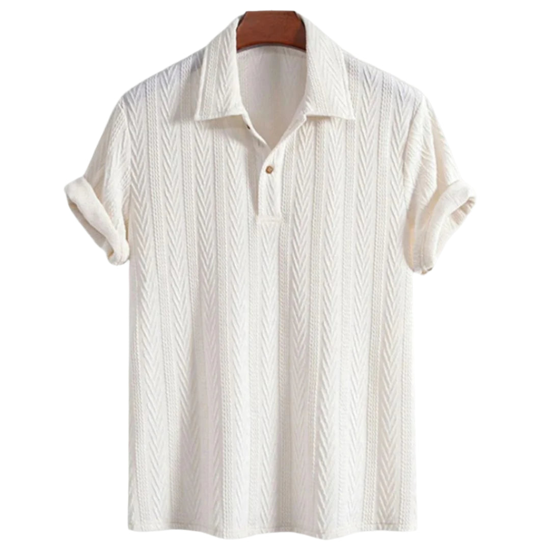 Herr Polo T-shirt Luftigt Material 0