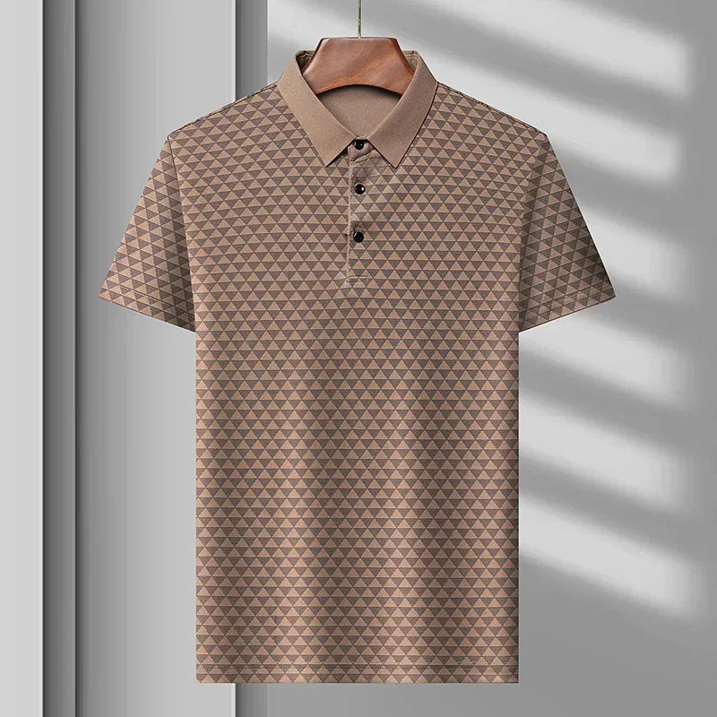 Herr Polo T-shirt Stilren 4