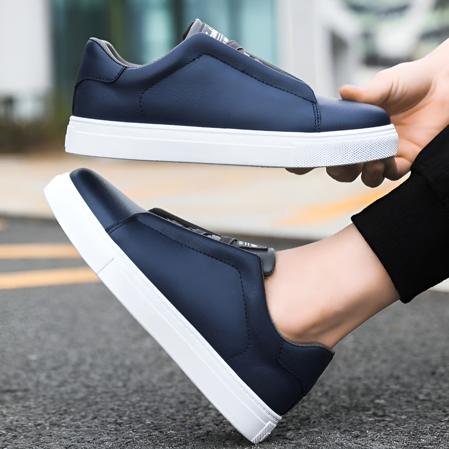Herr Sneakers Klassisk Design 3