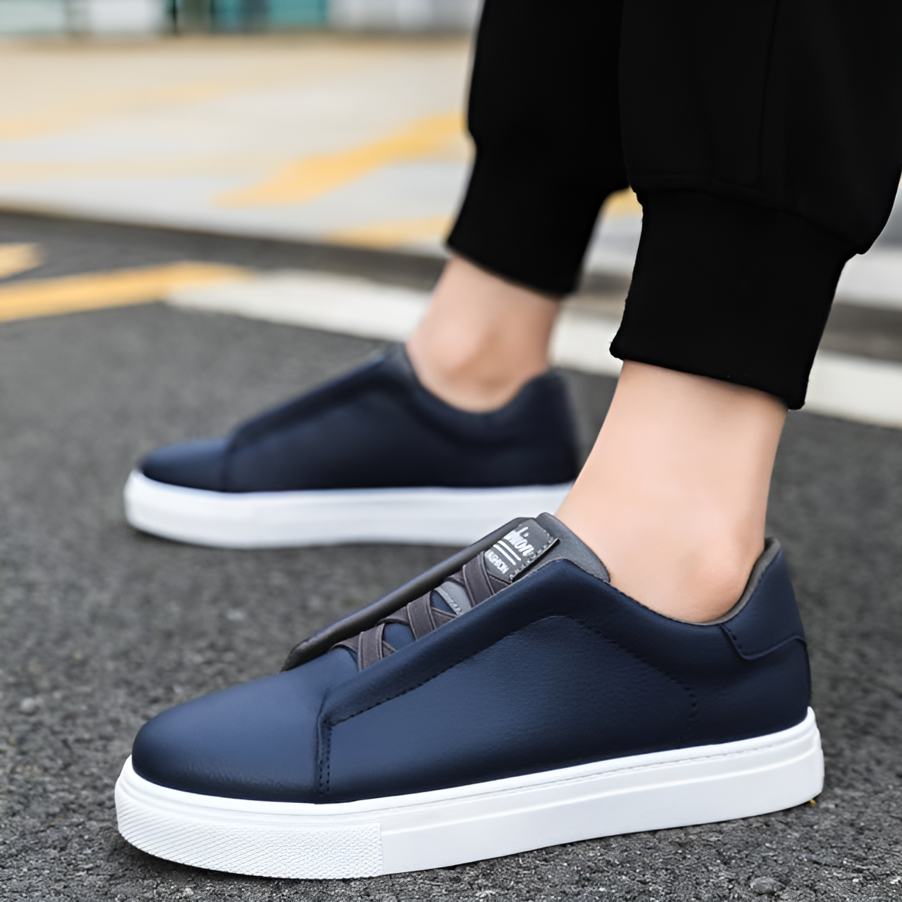 Herr Sneakers Klassisk Design 5