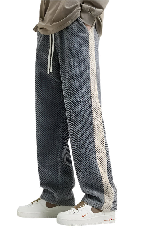 Herr Sweatpants Corduroy Med Dragsko 0