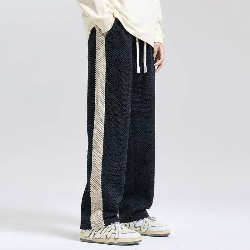 Herr Sweatpants Corduroy Med Dragsko 3
