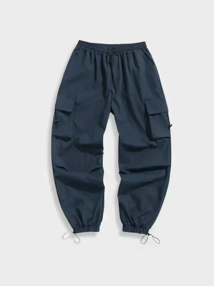 Herrar Cargo Byxor Stilren med Flera Fickor 2