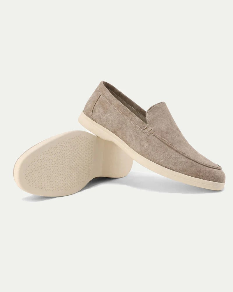 Herrar Loafers Bekväm Suede Slip-On 1
