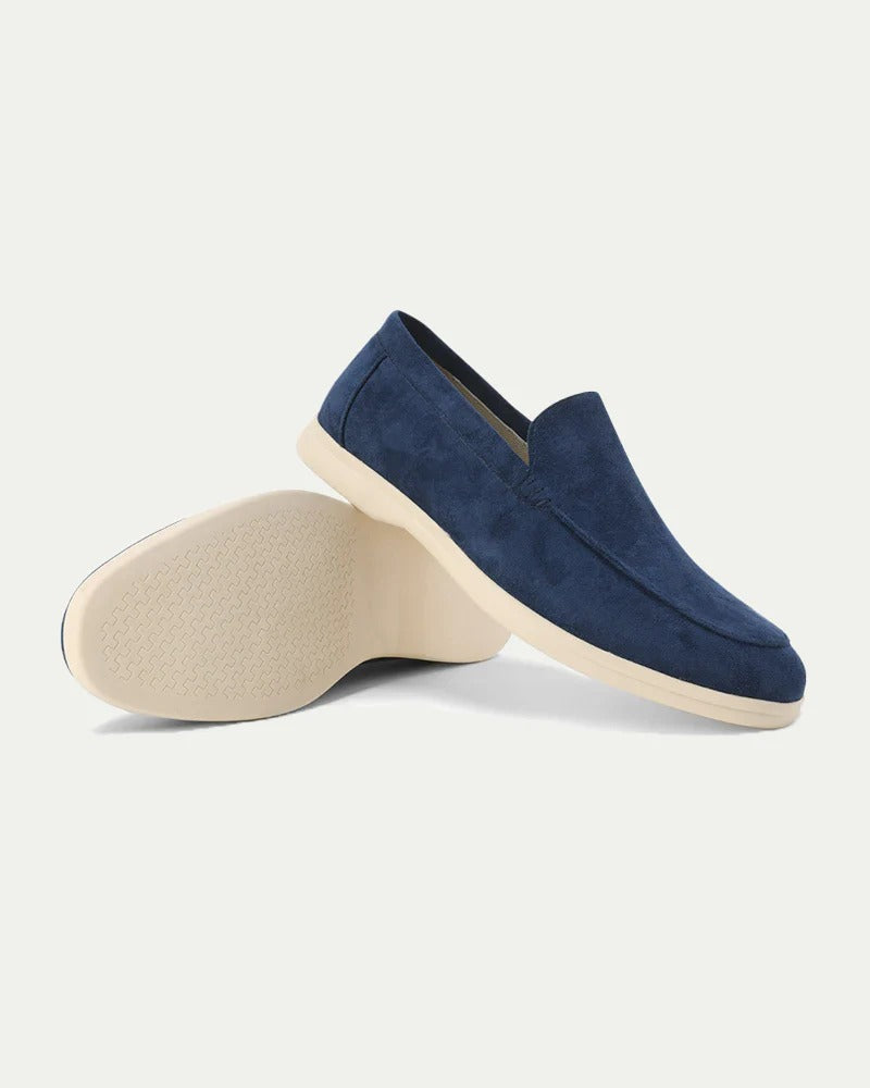 Herrar Loafers Bekväm Suede Slip-On 5