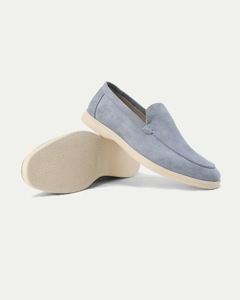 Herrar Loafers Bekväm Suede Slip-On 6