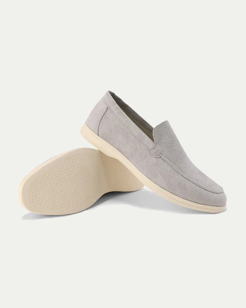 Herrar Loafers Bekväm Suede Slip-On 7
