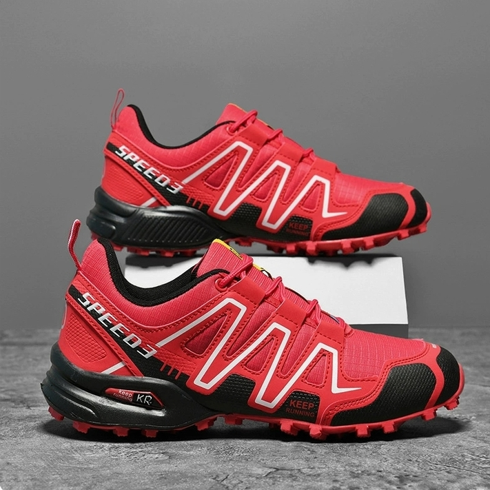 Herrar Vandringsskor Robust Vattentålig Material för Utomhusaktiviteter 6