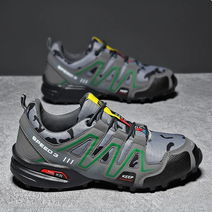 Herrar Vandringsskor Robust Vattentålig Material för Utomhusaktiviteter 7