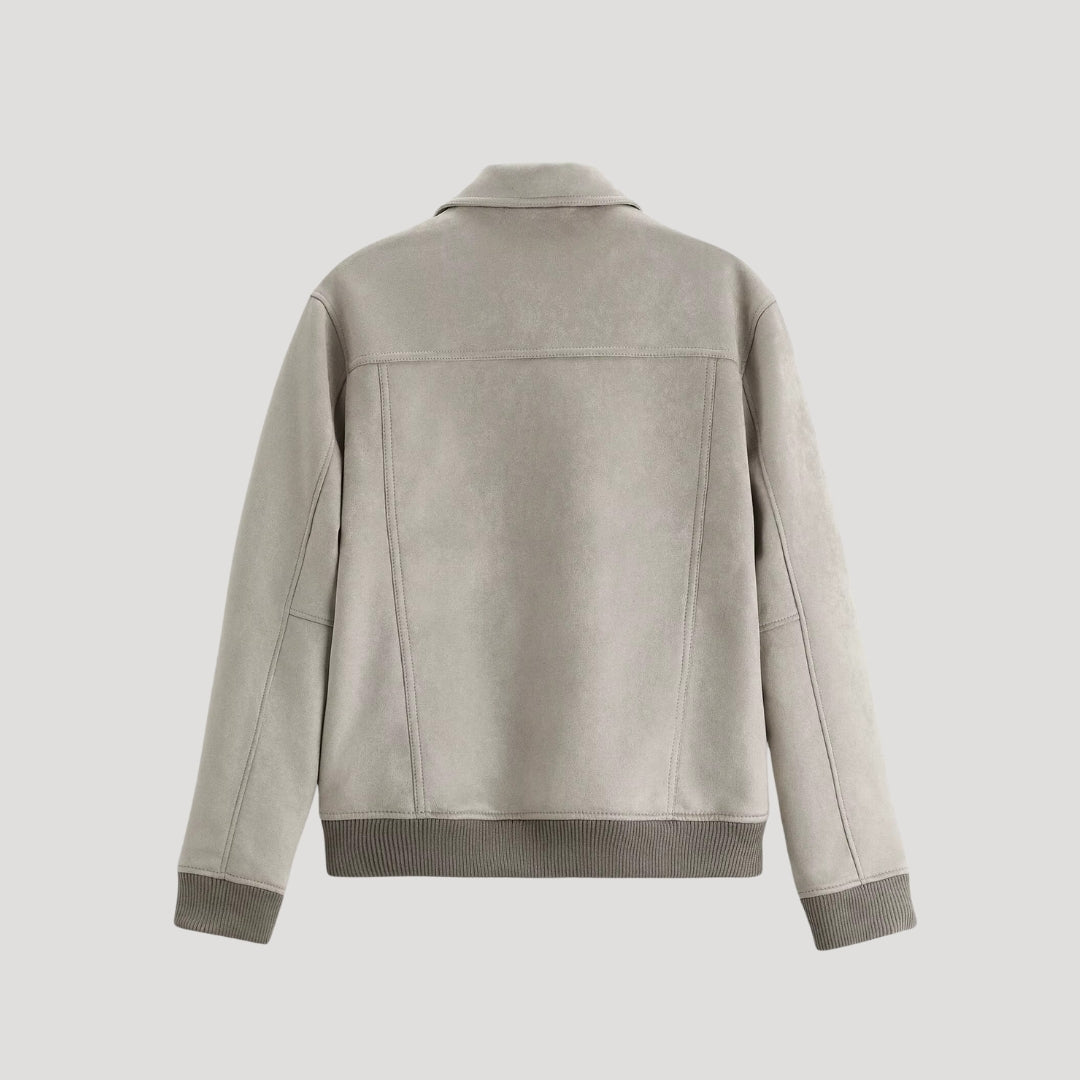 Herrarnas Bomberjacka med Stilren Design 1