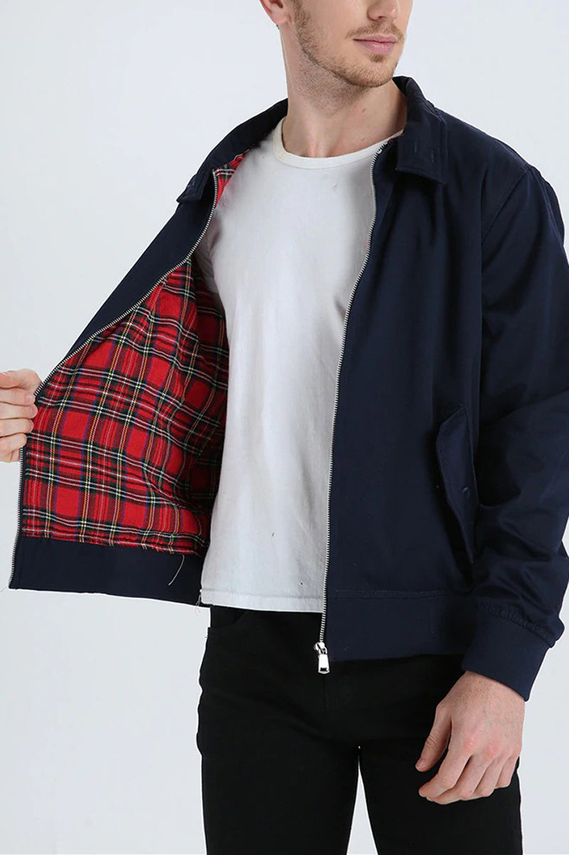 Herrarnas Harrington-Jacka med Klassisk Design 1