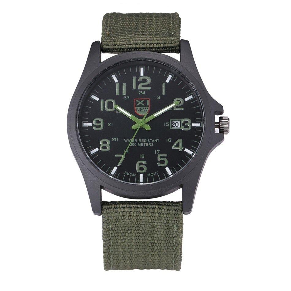 Herrars Militär Armbandsur Luminous 3