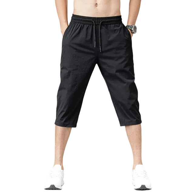 Herrbadshorts 3/4 Snabbtorkande 0