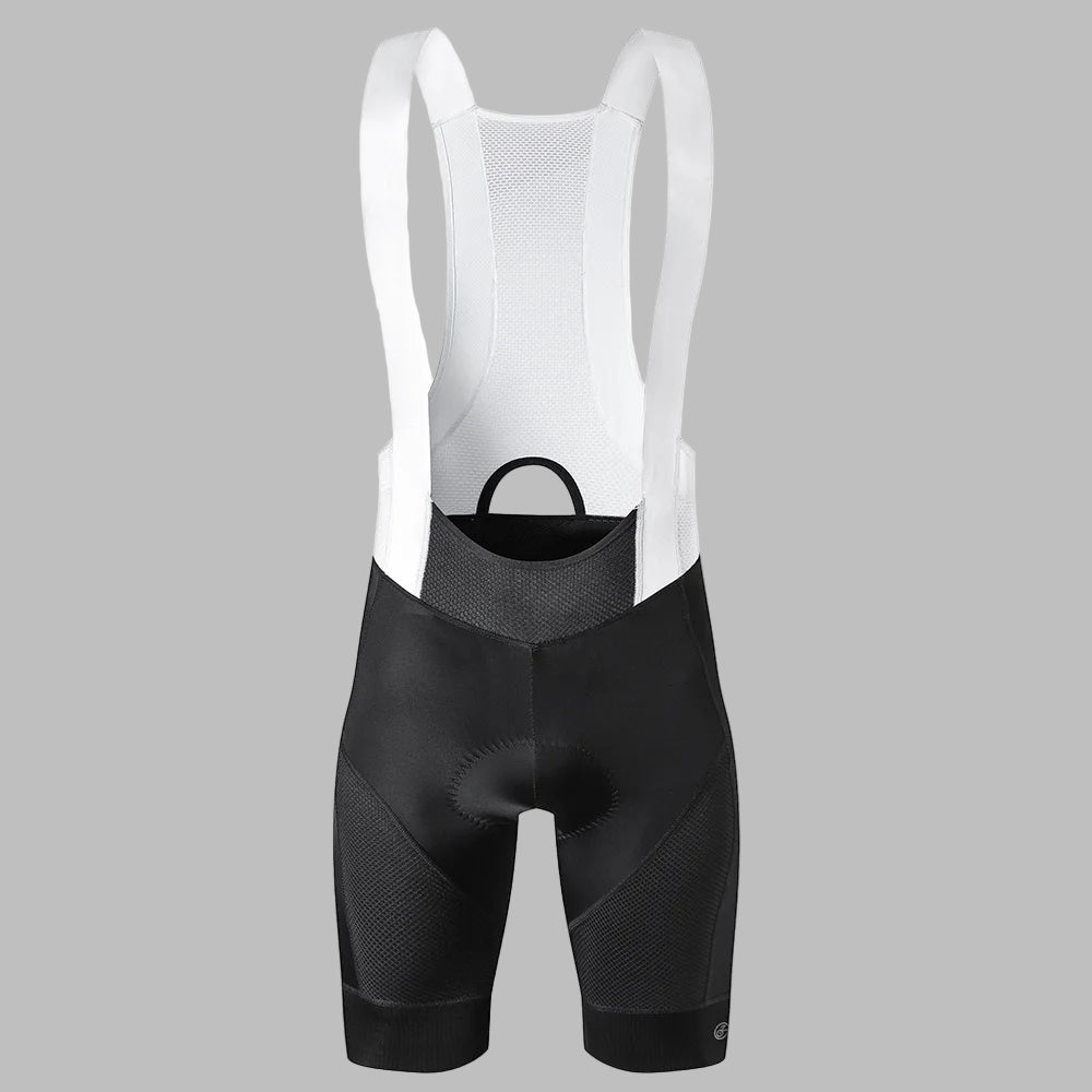 Herrcykelbyxor Vadderade Lycra Med Hängslen För Långdistanscykling 7