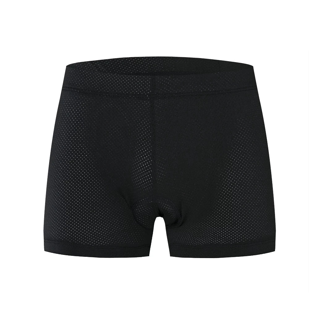 Herrens Cykelshorts med Andningsbart Material och Gelkudde 1