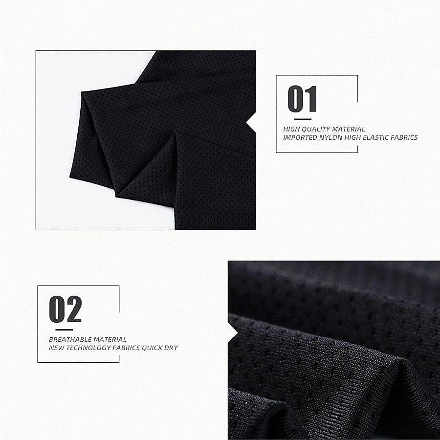 Herrens Cykelshorts med Andningsbart Material och Gelkudde 2