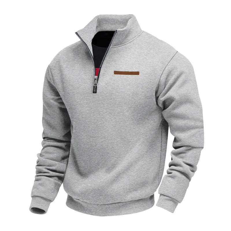 Herrens Fleecetröja Casual Modern Design 3