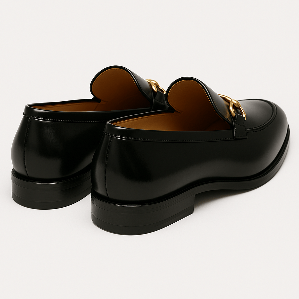 Herrens Loafers i Läder med Slimmad Design 2