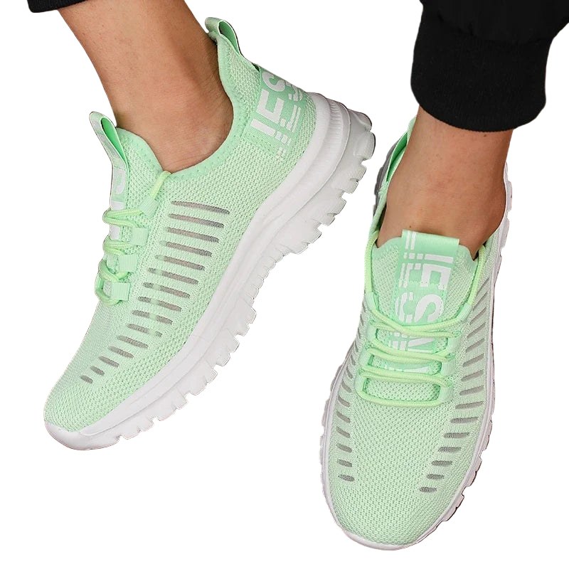 Herrens Löparskor Lätta Andningsbara Mesh Syntetisk 3