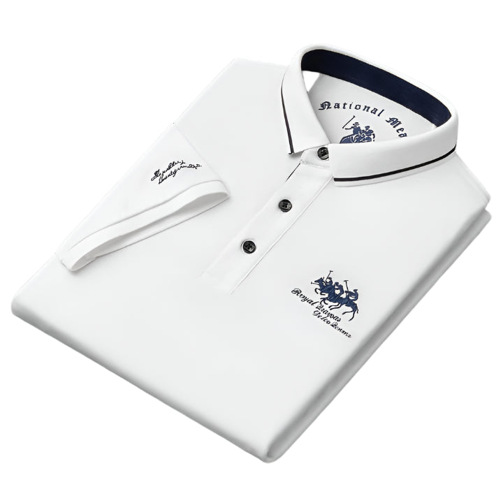 Herrens Poloshirt Modern Stil Hållbar Material 0