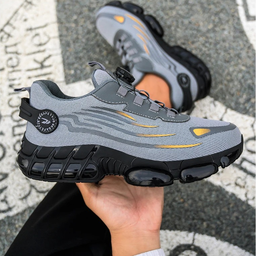 Herrens Säkerhetsskor med Robust Design 5