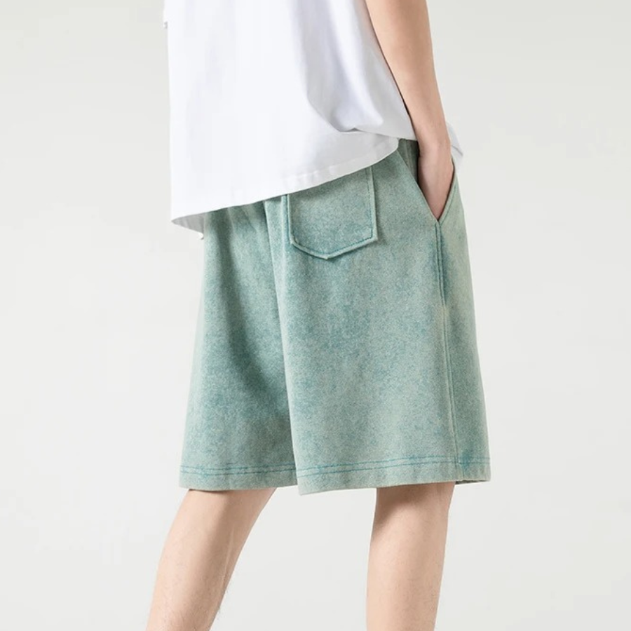 Herrens Shorts med Dragsko i 100% Bomull 3