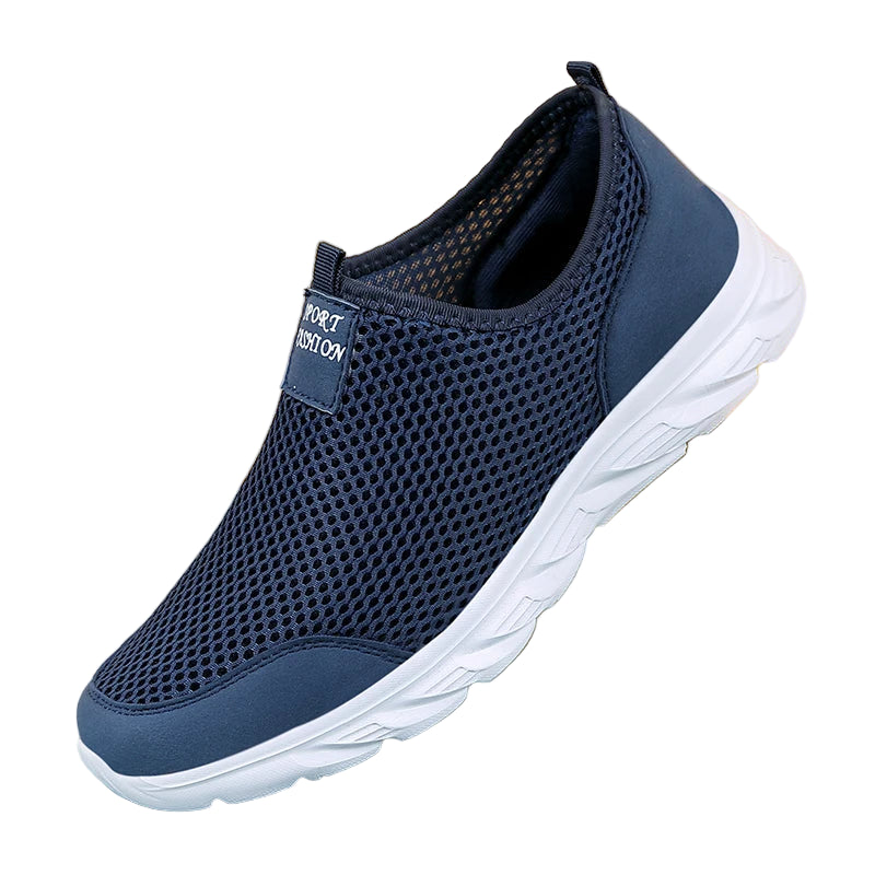 Herrens Sneakers Slip-On Andningsbara Material för Vardag och Utomhusbruk 0