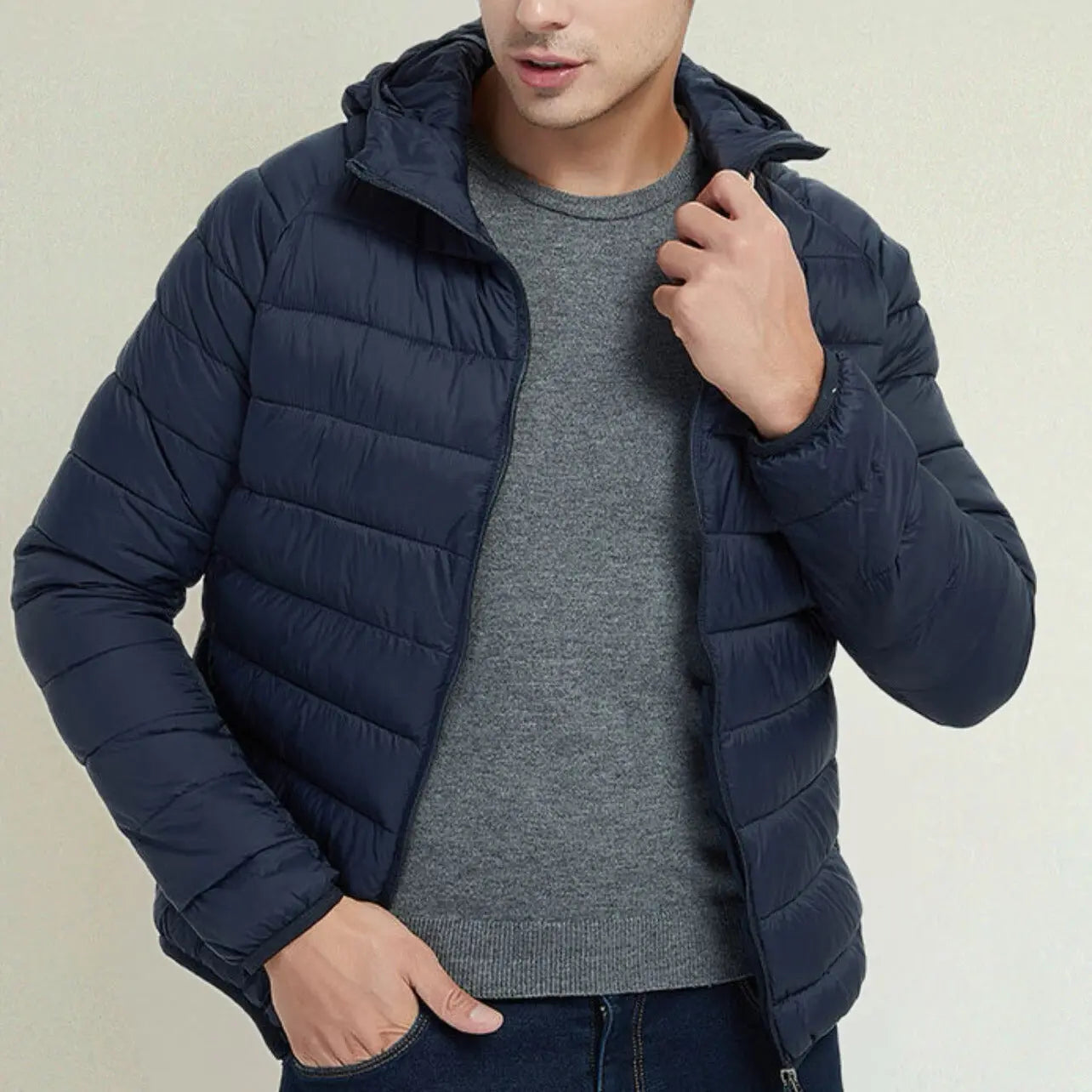 Herrjacka Klassisk Stil Tidlös Design för Vardag och Formella Tillfällen 2