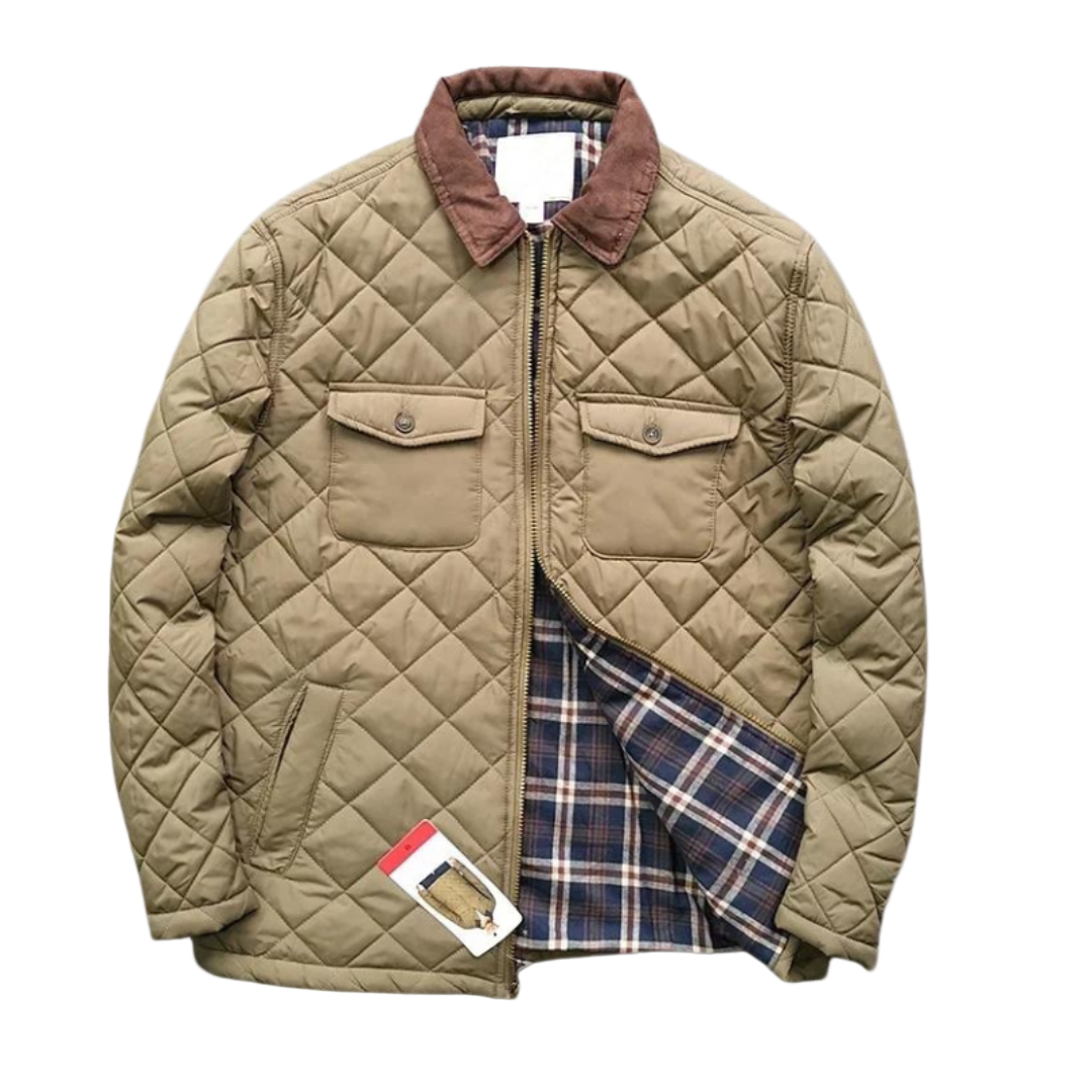 Herrjacka Quiltad Modern Design för Hösten 0