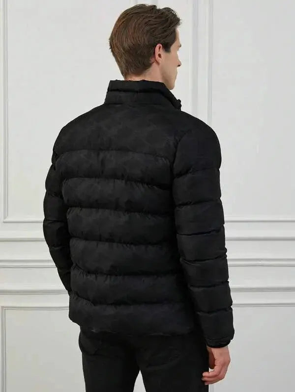 Herrjacka Vinter Fodrad Klassisk Stil 1