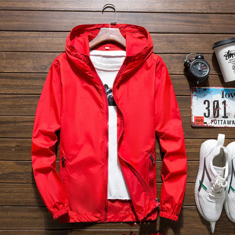 Herrjacka Vinter med Huva och Vindtåligt Design för Utomhusaktiviteter 10