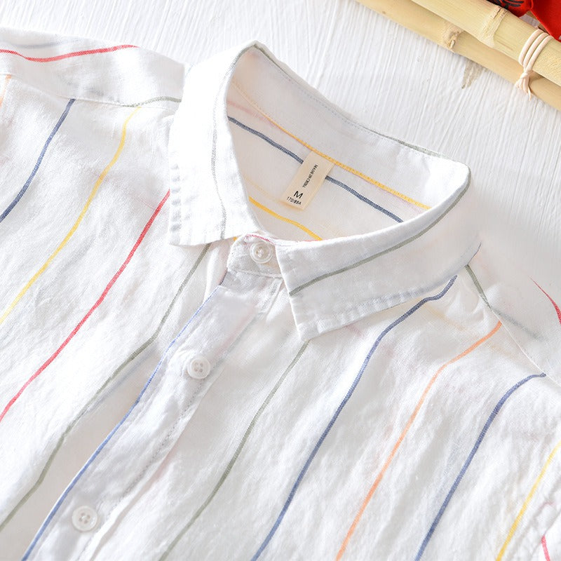 Herrskjorta i Premium Bomull och Linne 2