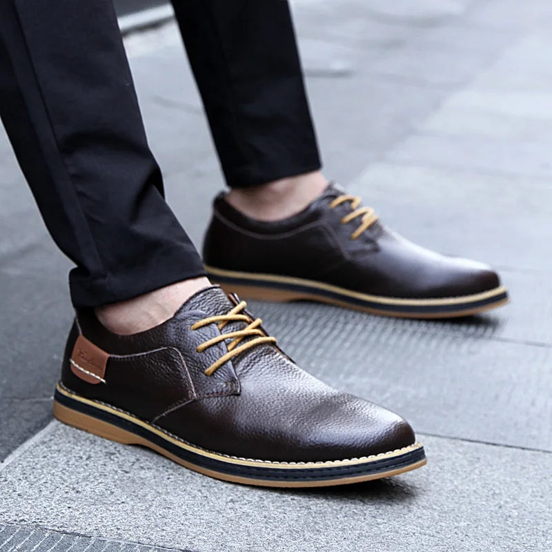 Herrskor Oxford Stil Snörning 2