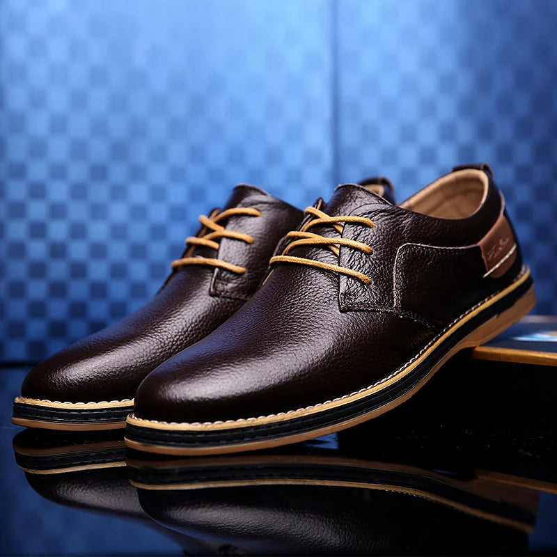 Herrskor Oxford Stil Snörning 6