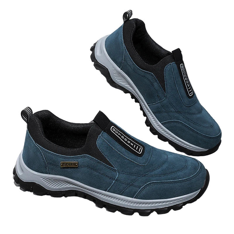 Herrskor för Utomhusträning i Suede Läder 0