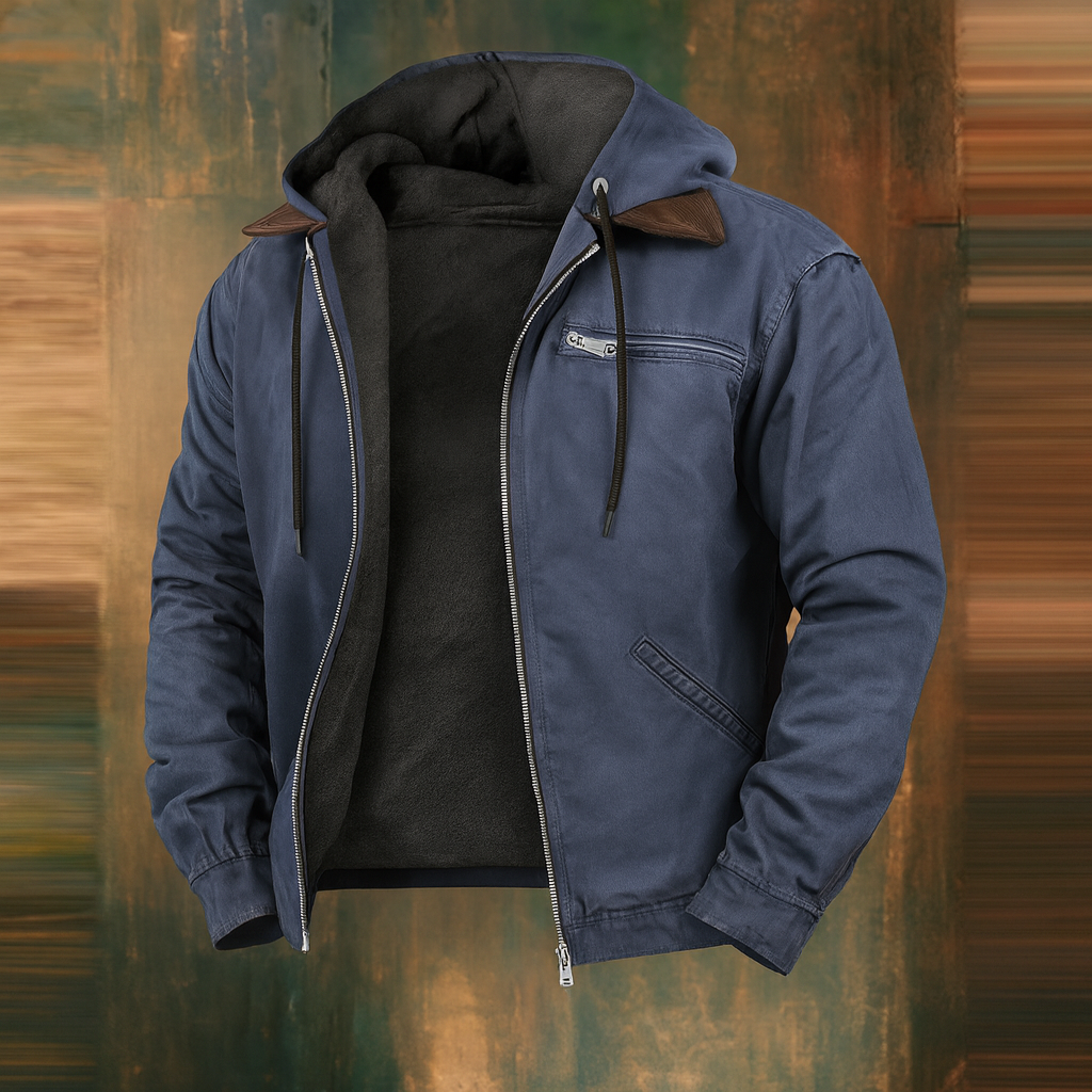 Herrens Bomberjacka i Vinterstil