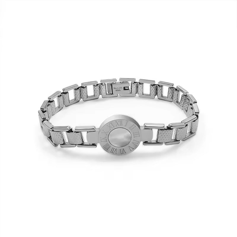 Kvinnors Armband Geometriskt Mönster med Romerska Siffror 5