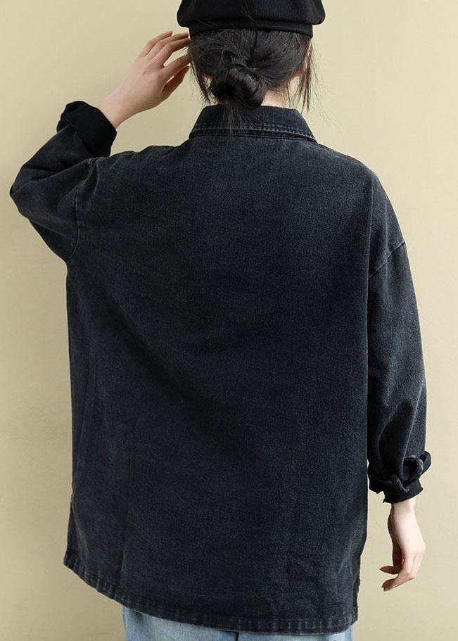 Kvinnors Blus med Lapptäckermönster 3