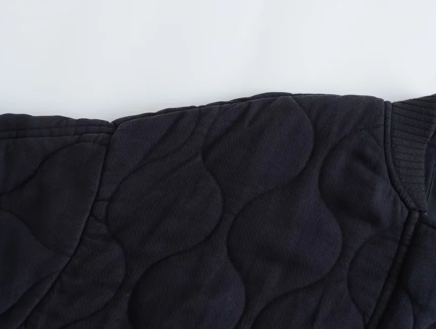 Kvinnors Bomullsjacka med Rund Hals 8