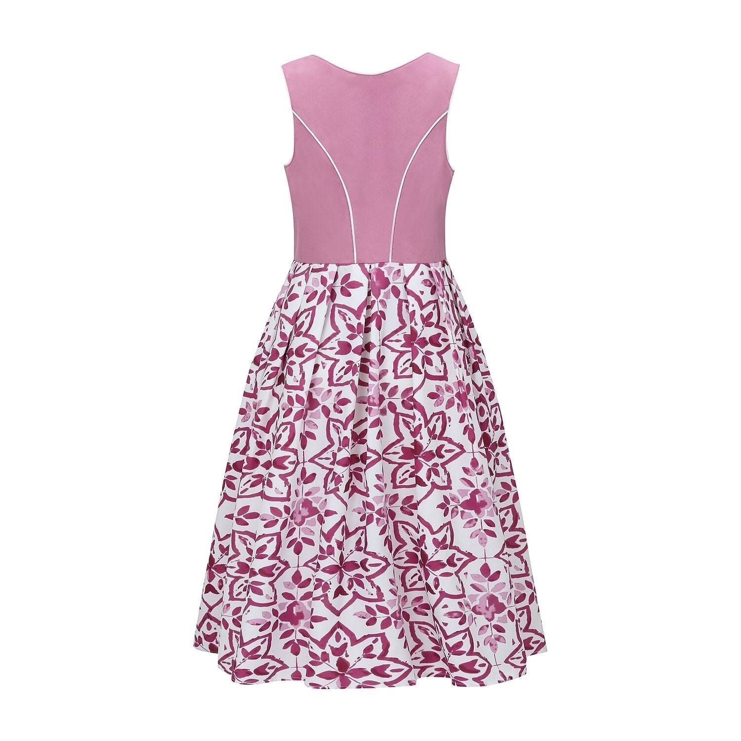 Kvinnors Dirndlklänning Traditionell med Schürze 100% Bomull 4