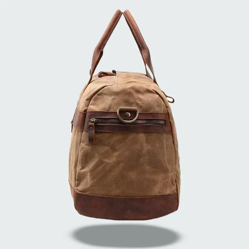 Kvinnors Duffelväska Tvåfärgad 7