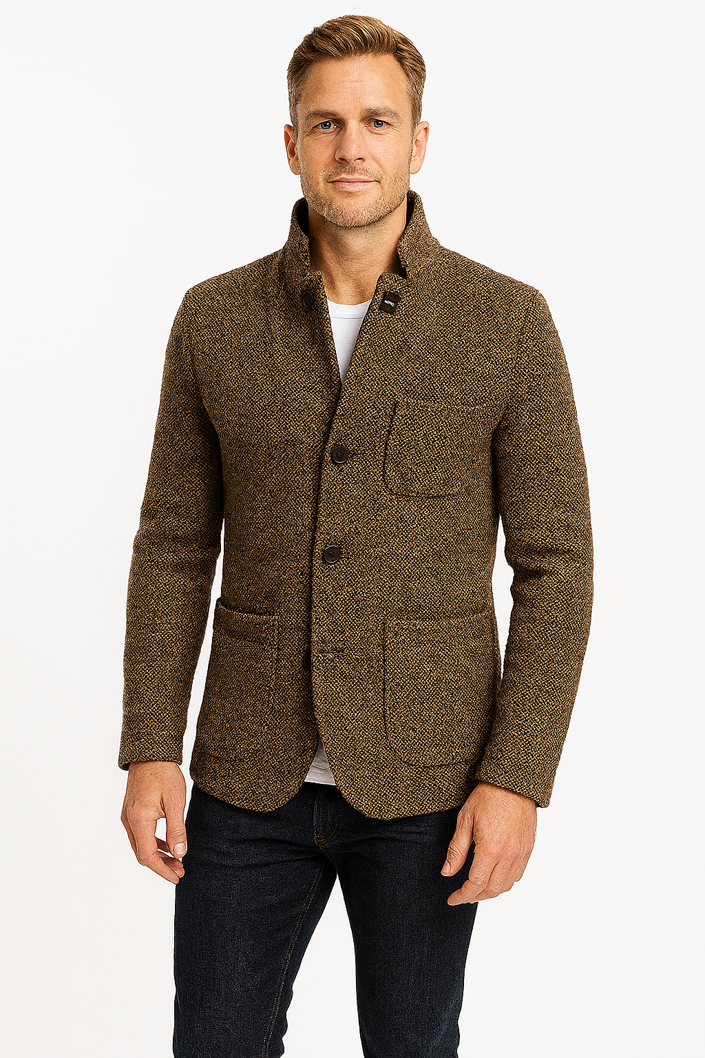 Kvinnors Dunblazer Klassisk Stil 1