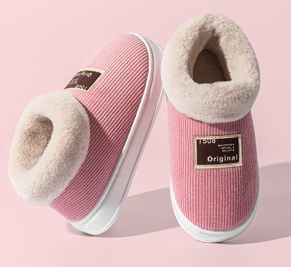 Kvinnors Fodrade Tofflor i Mjuk Fleece 2