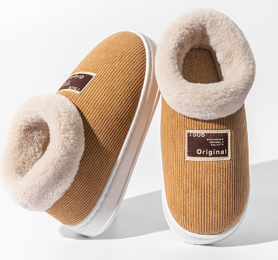 Kvinnors Fodrade Tofflor i Mjuk Fleece 3