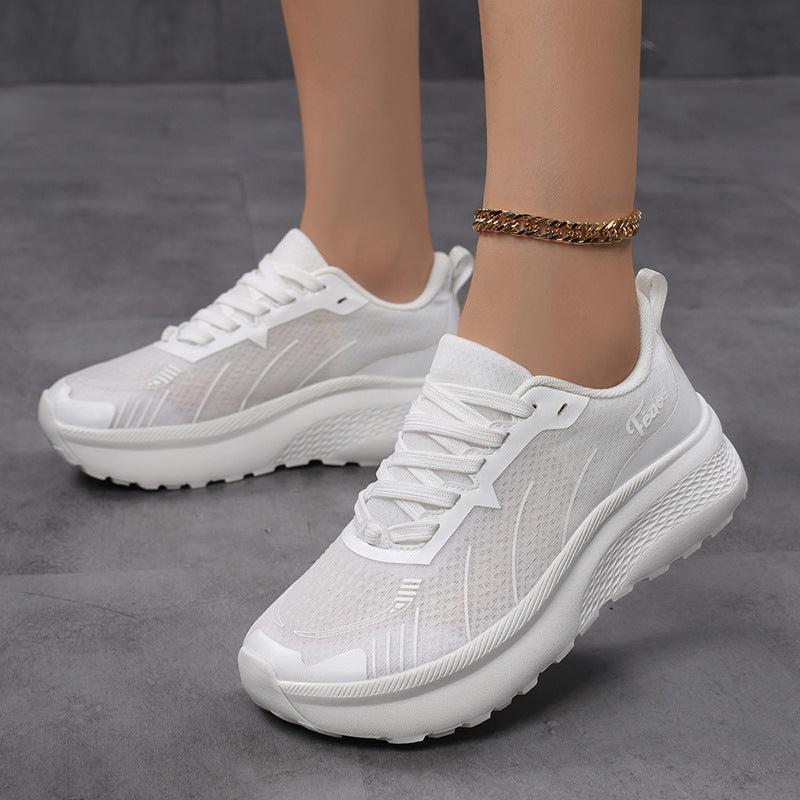 Kvinnors Fritidssneakers Ventilerande Design 3