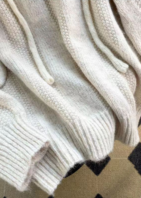 Kvinnors Hooded Patchwork Tröja 3