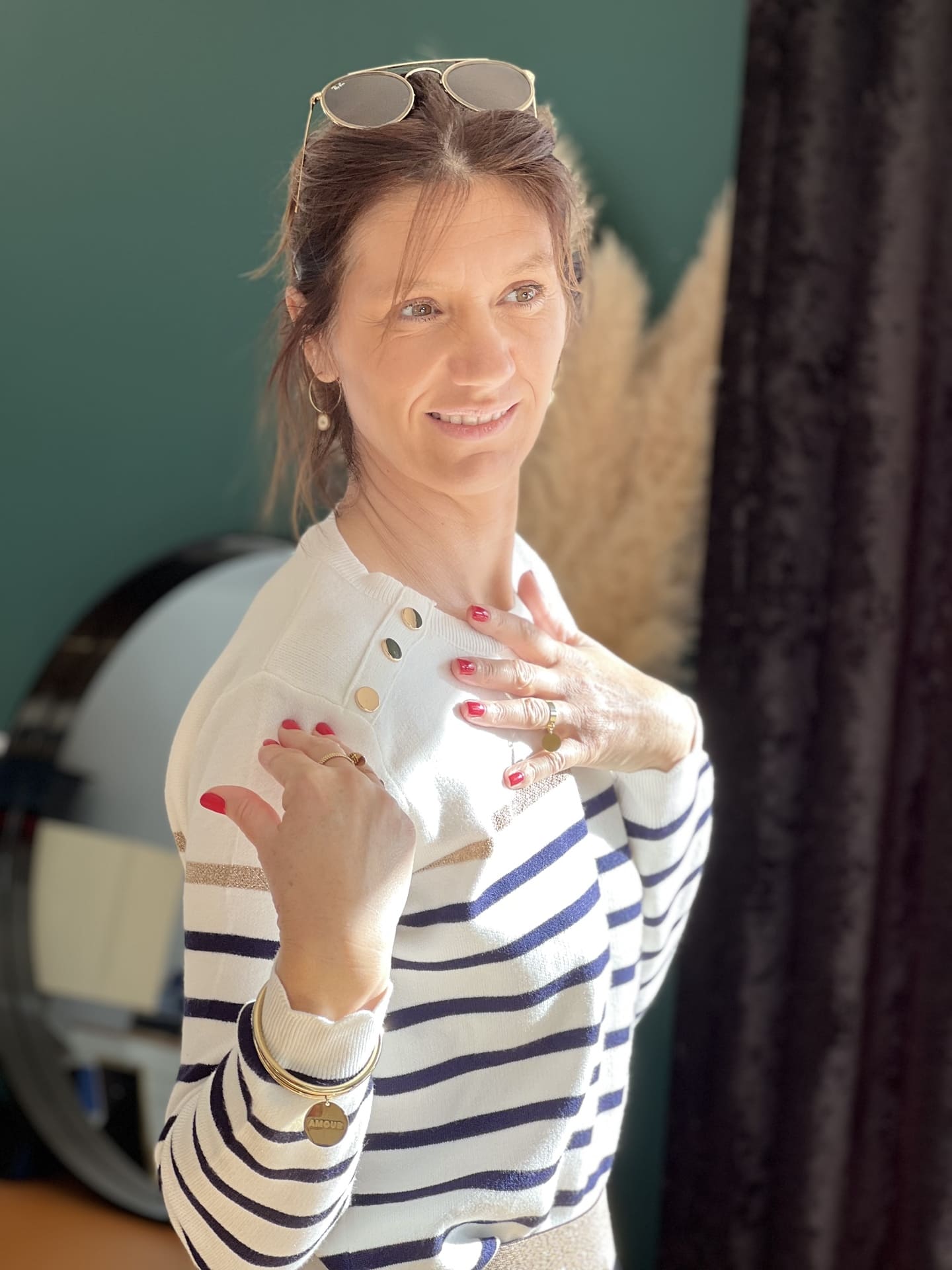 Kvinnors Hösttröja Med Avslappnad Passform 5