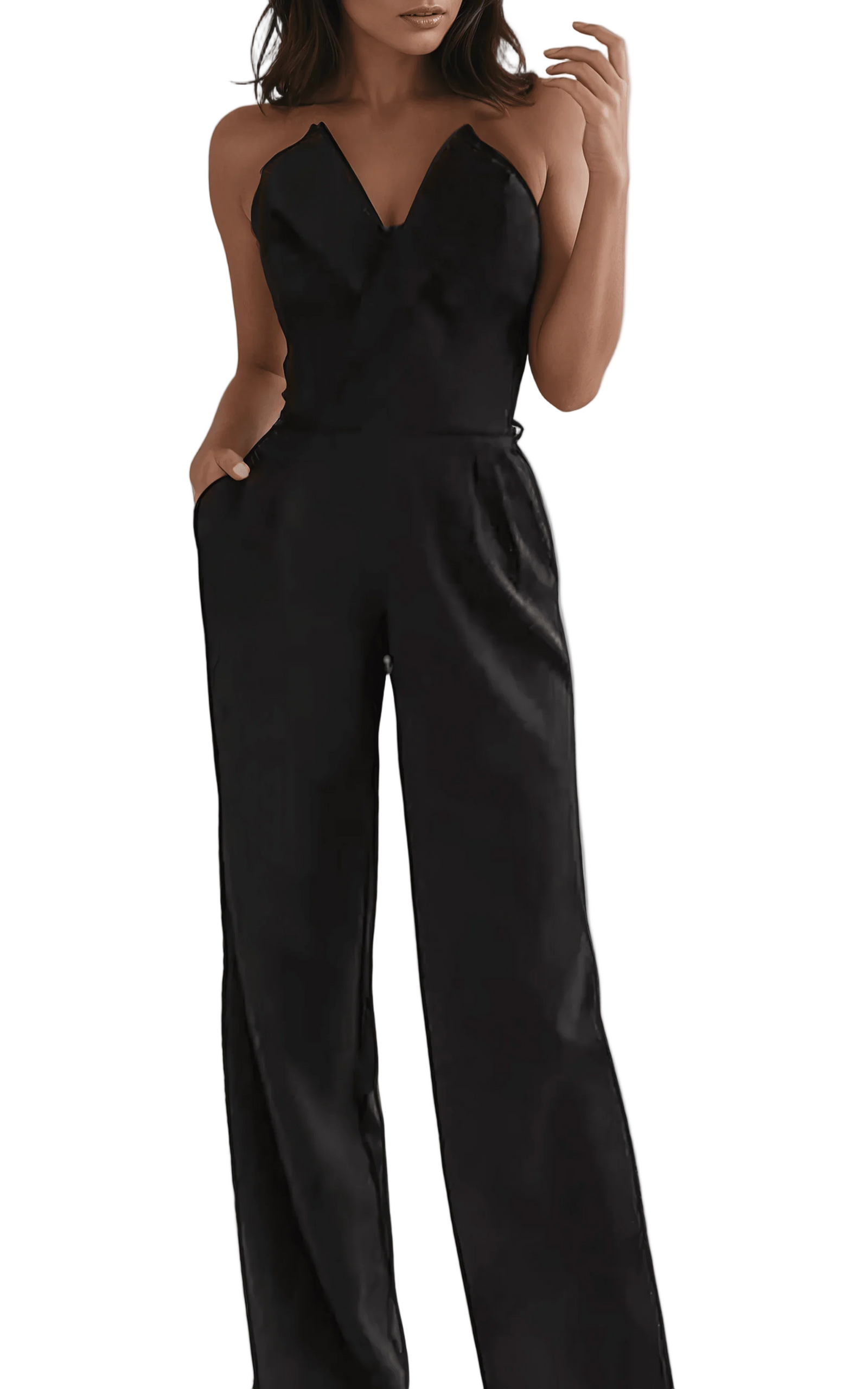 Kvinnors Jumpsuit Professionell Stil 0