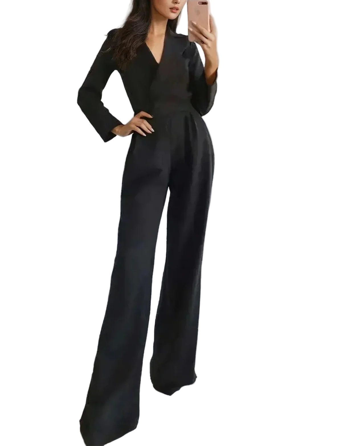 Kvinnors Jumpsuit Skräddarsydd Minimalistisk Stil 0