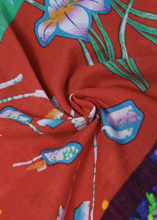 Kvinnors Kortärmad Bohemian Klänning för Sommaren 4